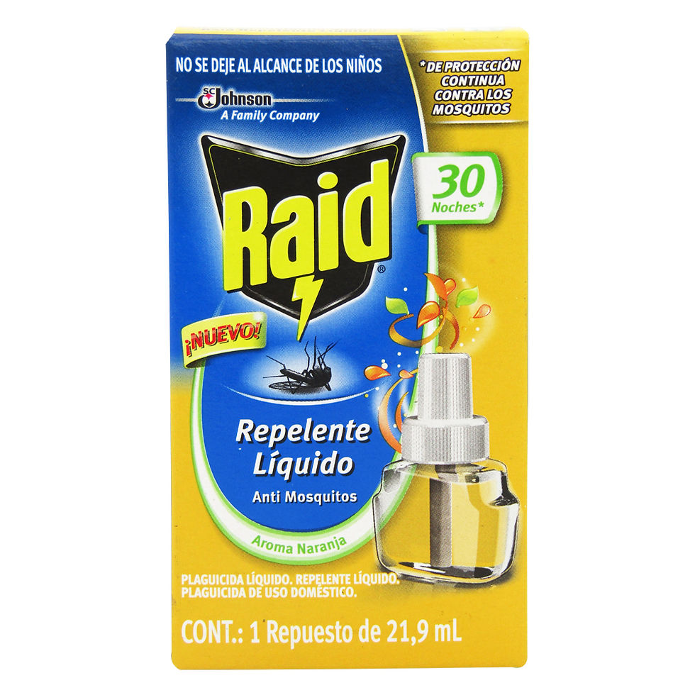 RAID ELECTRICO NARANJA MATA MOSQUITOS RE