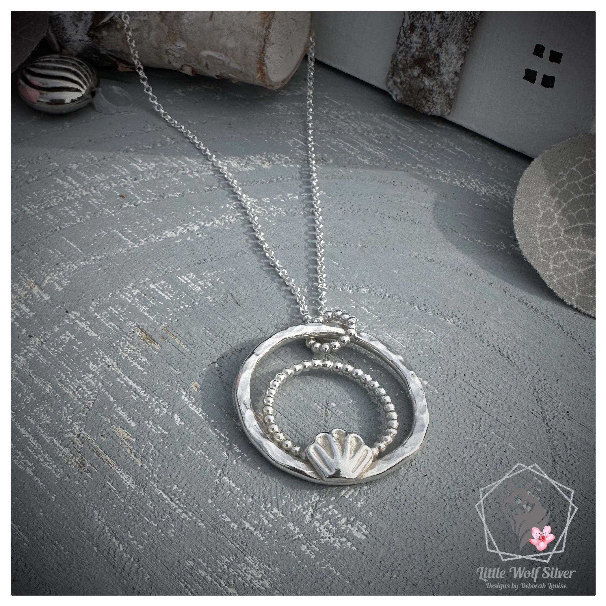 Shell Ring Pendant