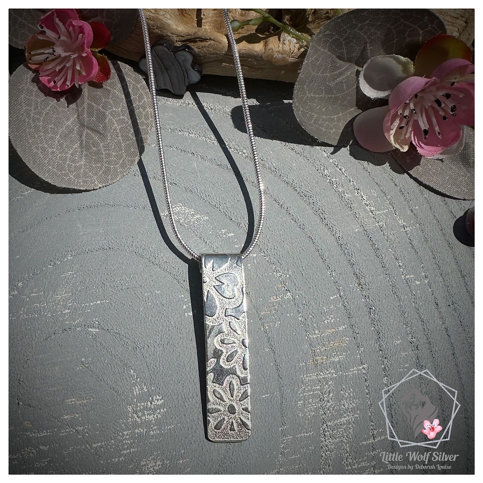 Thumbnail: Embossed Tag Pendant