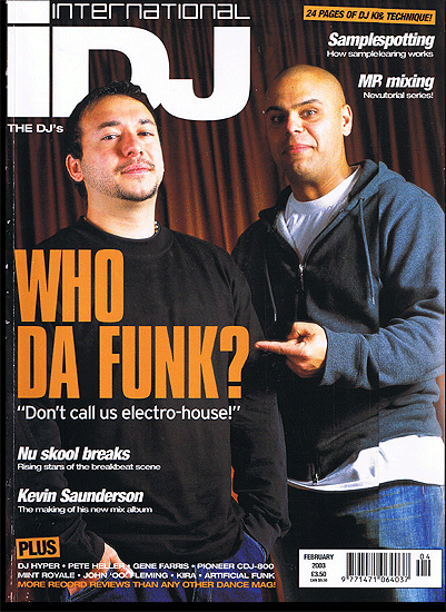 Jorge Jaramillo Who Da Funk Front Cover IDJ Mag