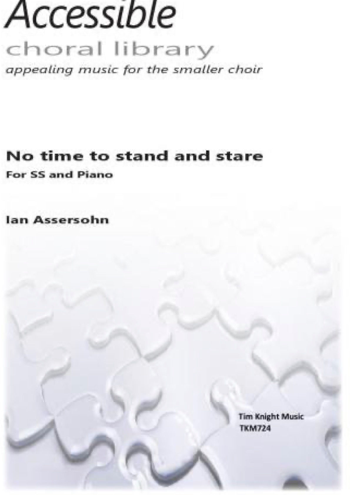 No Time To Stand And Stare