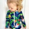 Thumbnail: Lorikeet Love Baby Swimsuit (Nappy Change)