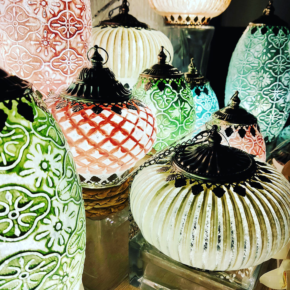 Thumbnail: Tall Spearmint LED Lantern