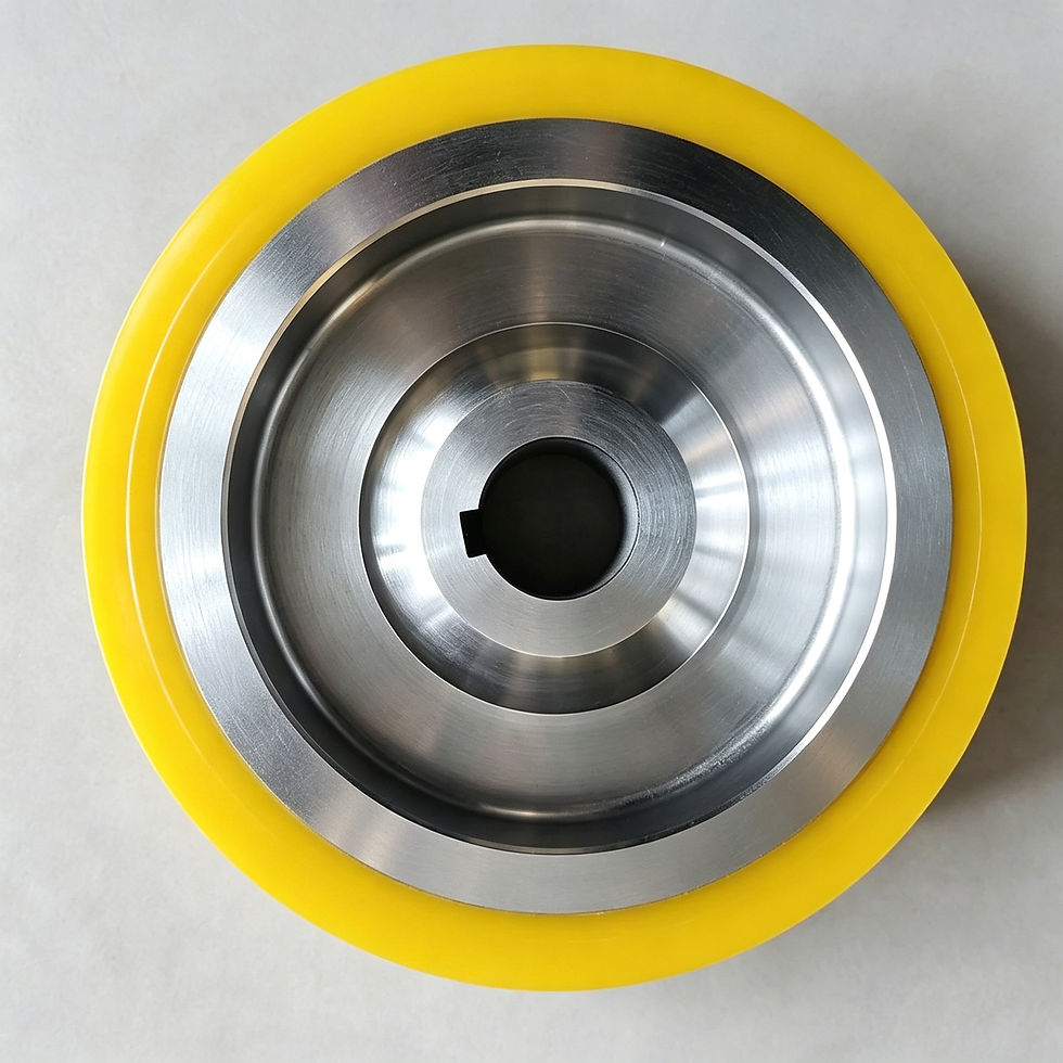 Rubber Coated Wheels