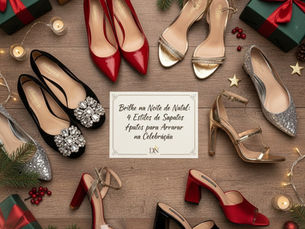 Brilhe na Noite de Natal: 4 Estilos de Sapatos para Arrasar na Celebração
