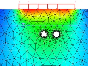 Predicción de asentamientos de líneas de servicios existentes bajo cargas superficiales