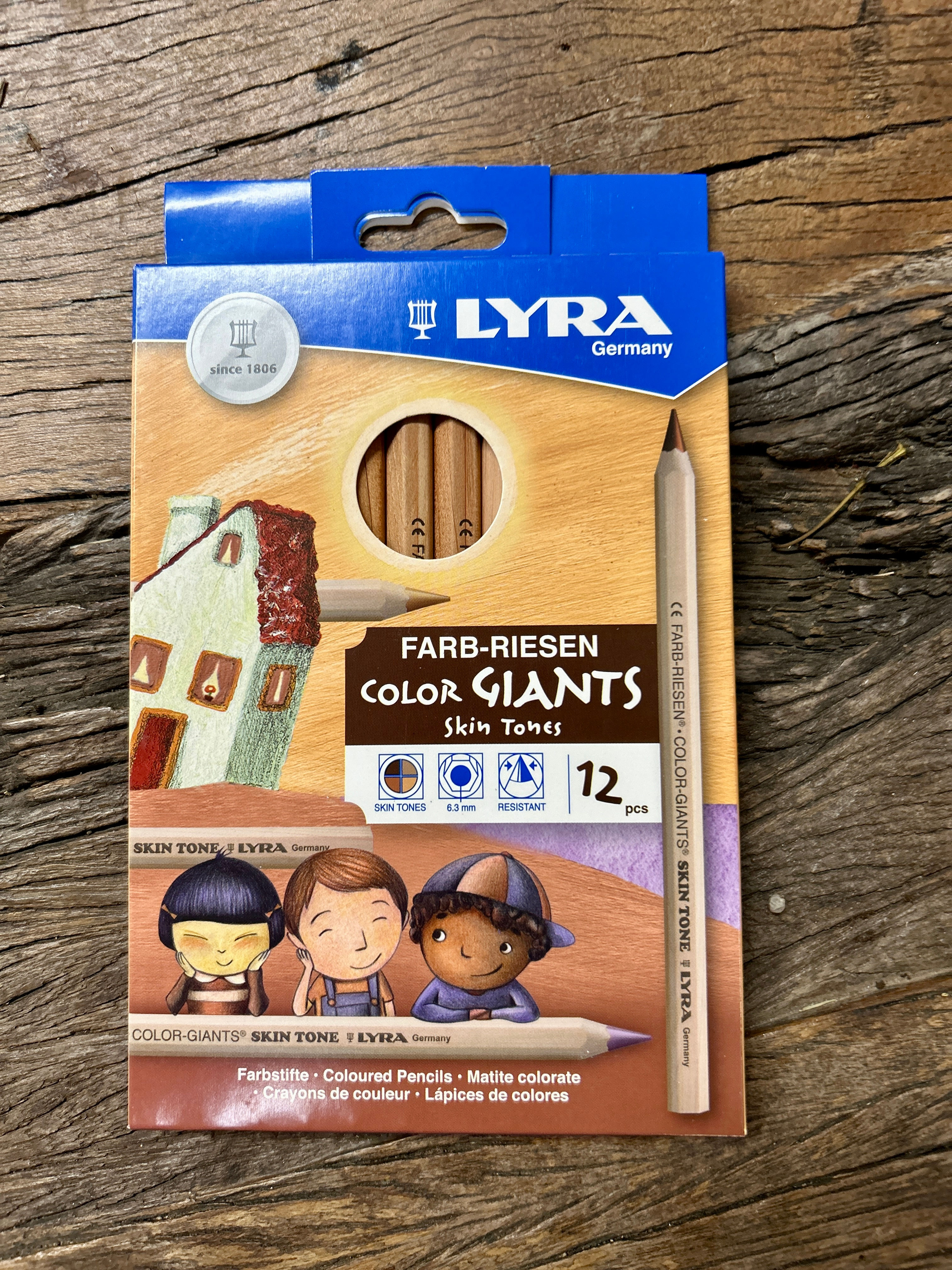 Skin Tone Colored Pencils