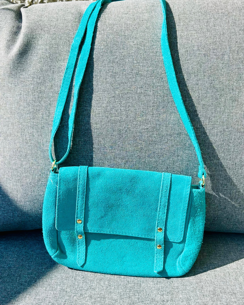 Miniature : Sac cuir daim COCONUT