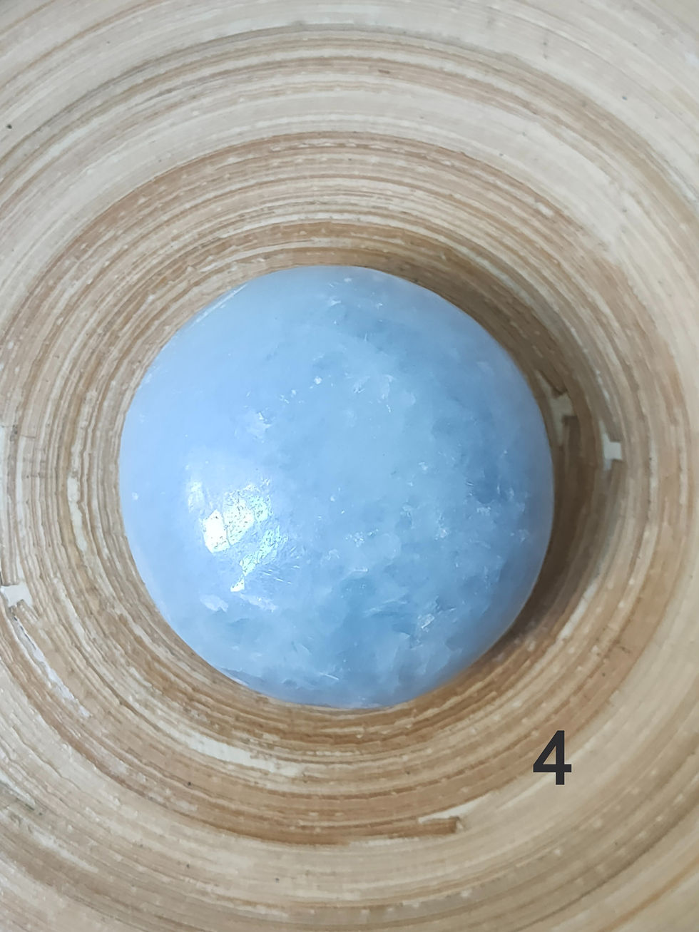 Miniature : Galet en Calcite bleue