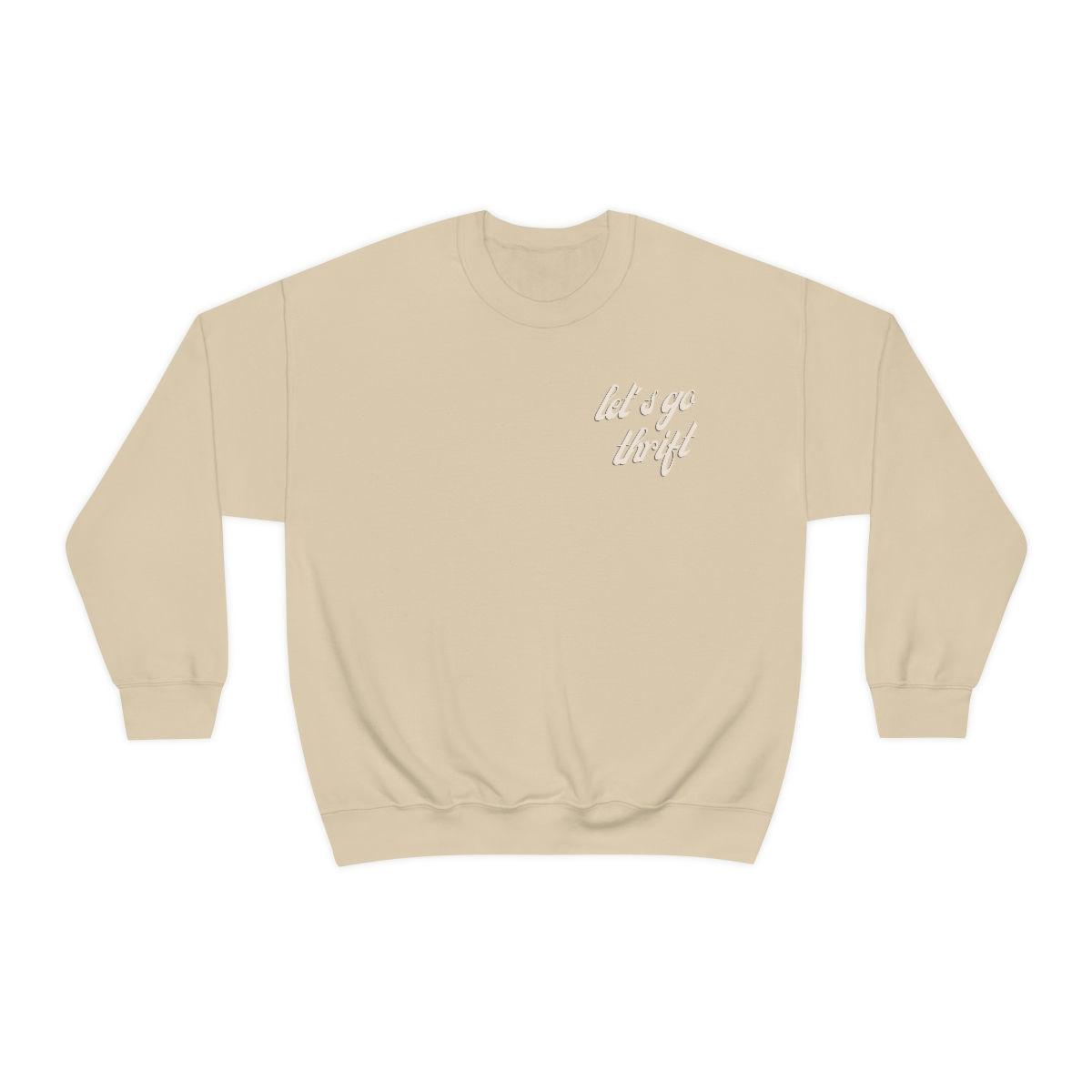 lets go thrift - Unisex Heavy Blend™ Crewneck Sweatshirt