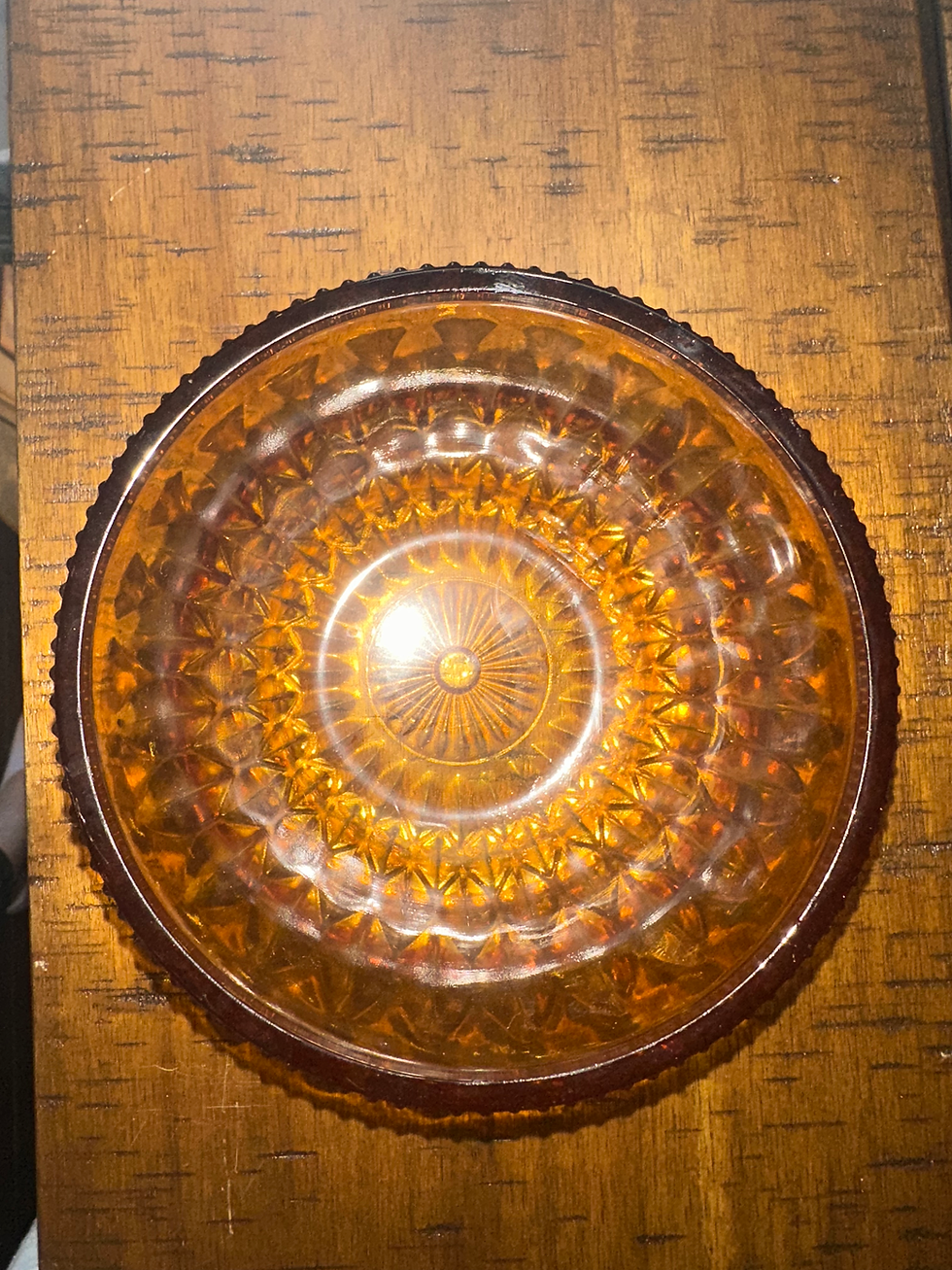 Thumbnail: Amber Glass Dish