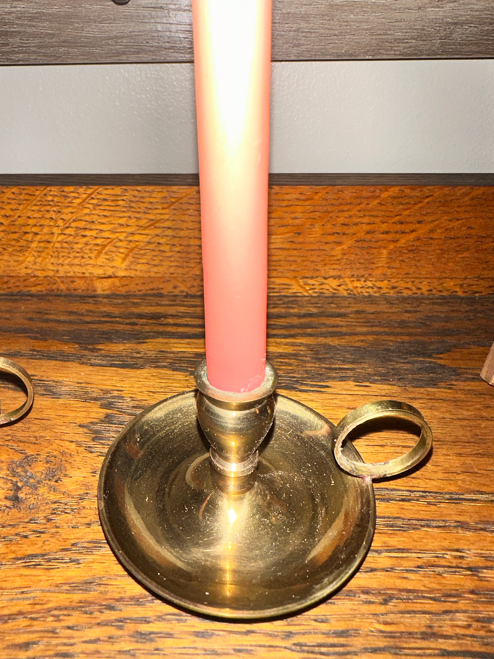 Thumbnail: Biedermann India Brass Candleholders (Set of 2)