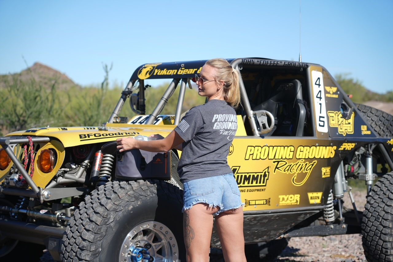 Proving Grounds Racing Grey T Shirt