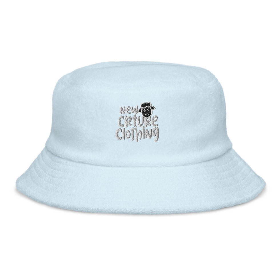 Thumbnail: New Creature Terry Cloth Bucket Hat