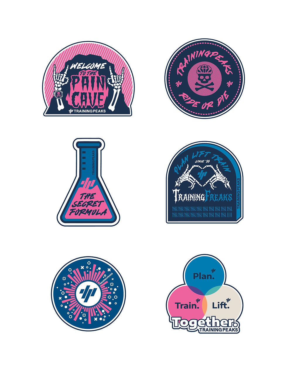 2026 Sticker Sheet - TrainingPeaks