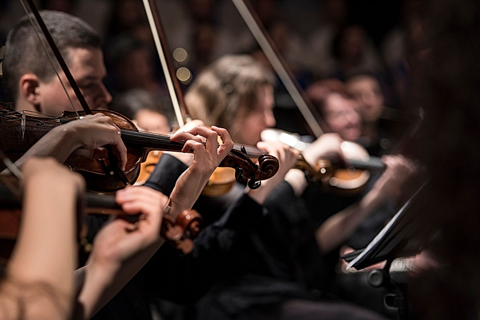 Los jugadores de violín