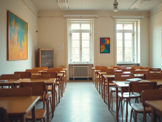 Ambiente inspirador para aprendizado artístico em Bauru