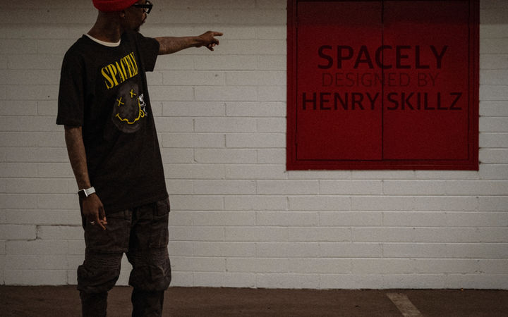 Spacely Clothing Photoshoot With San