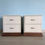 Thumbnail: American of Martinsville Mid-Century–Inspired White Nightstands