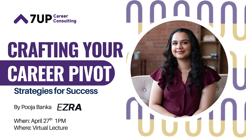 Crafting Your Career Pivot - Strategies for Success