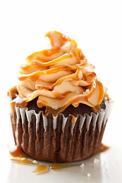 Cupcakes de chocolate y caramelo (1 pza)