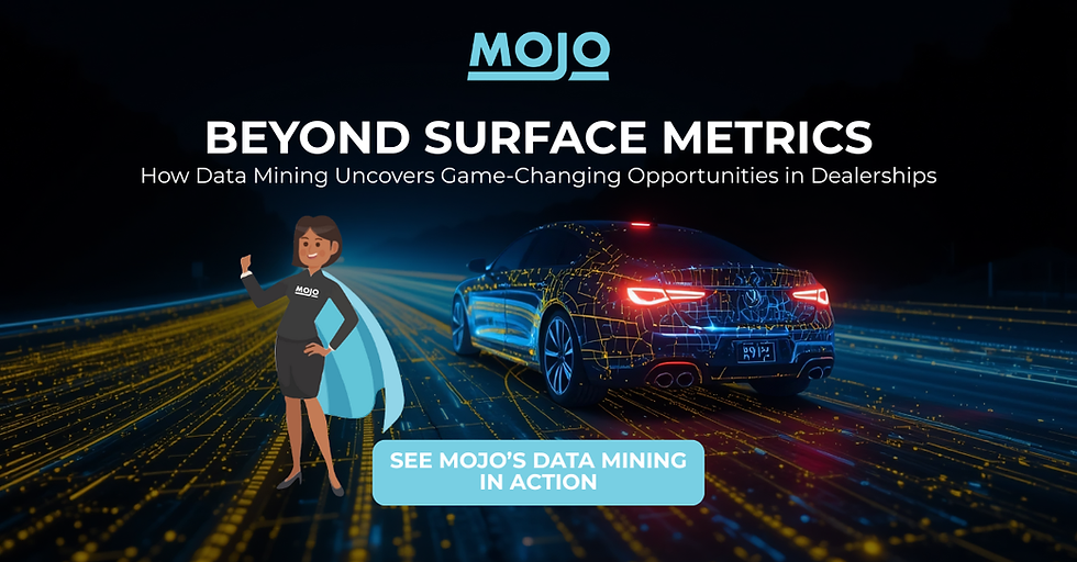 Beyond Surface Metrics: How Data Mining Uncovers Game-Changing Opportunities in Dealerships