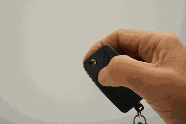 Just press the button to release the lens