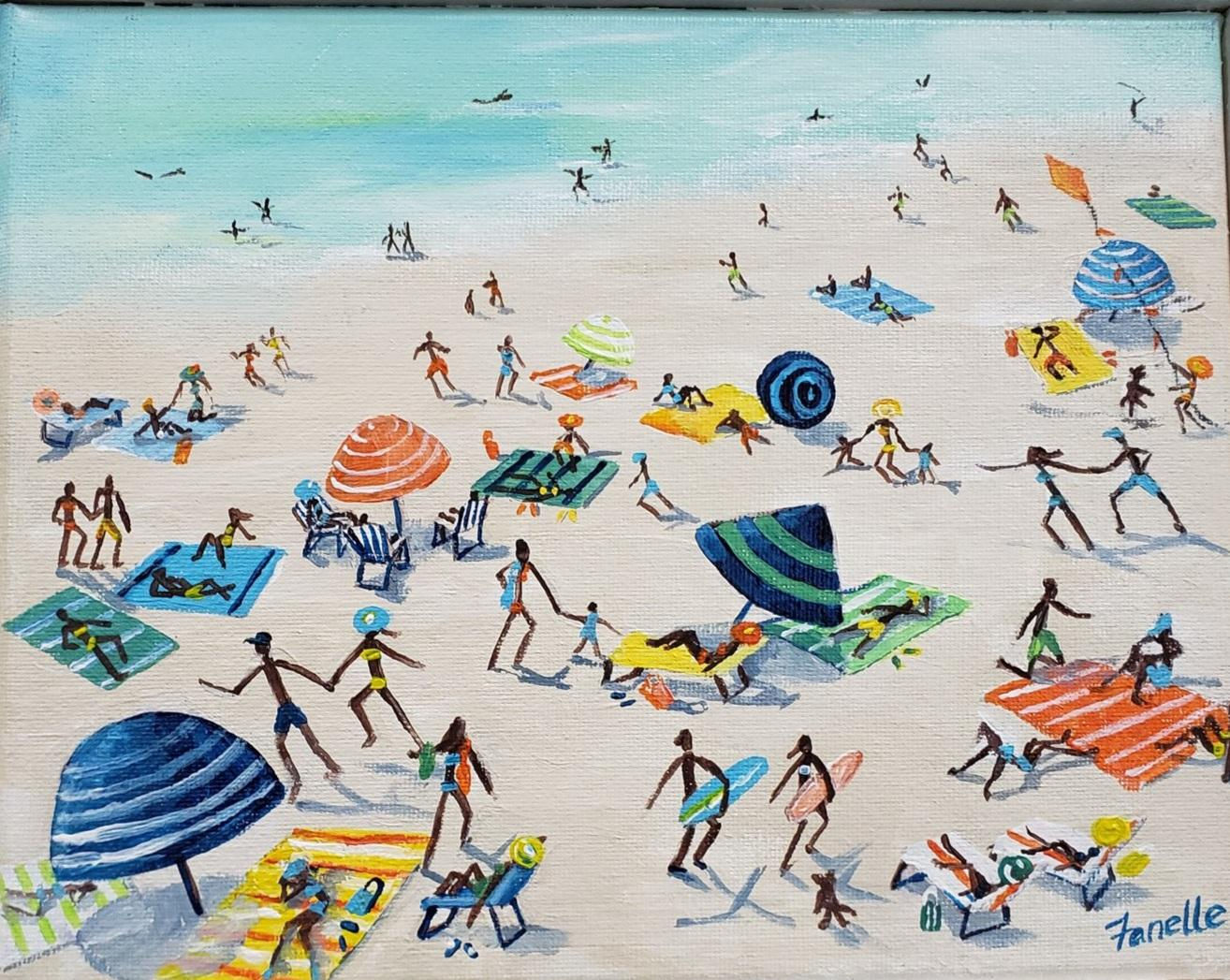 Popsicle Swirls - Canvas Reproduction