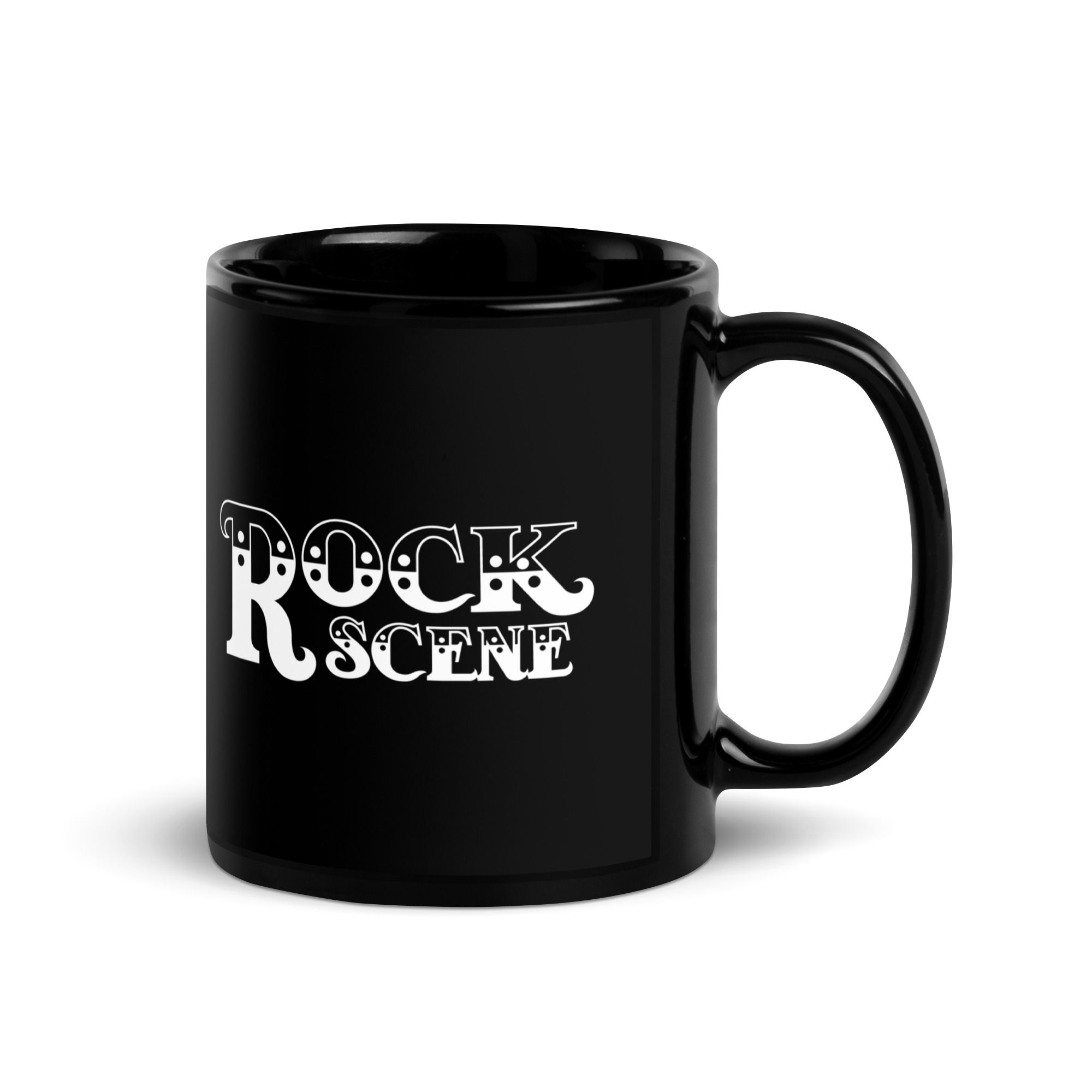 Rock Scene Mug - Black