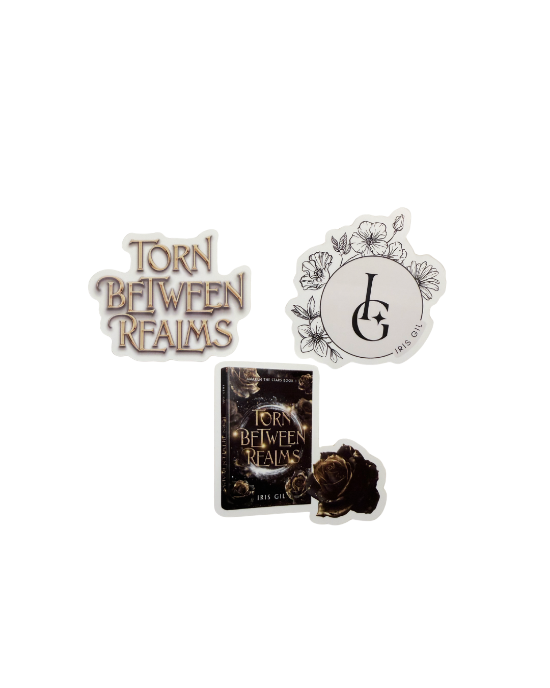 Torn Between Realms 3-Piece Collectible Sticker Pack