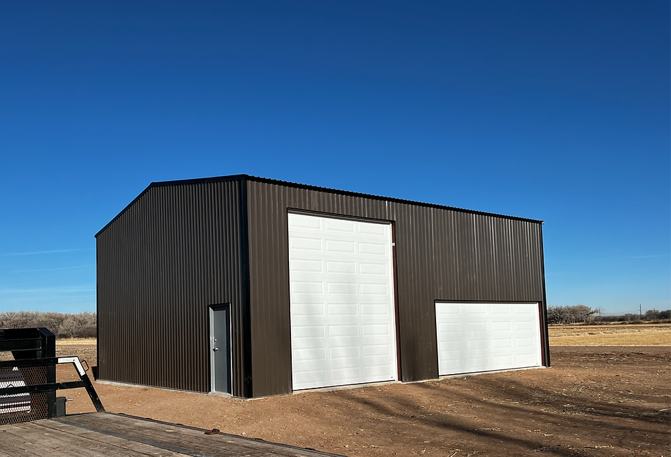 Custom weld-up metal building