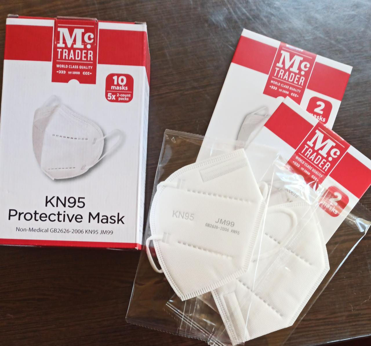 Barbijo KN95 (Presentación 2 barbijos por caja)