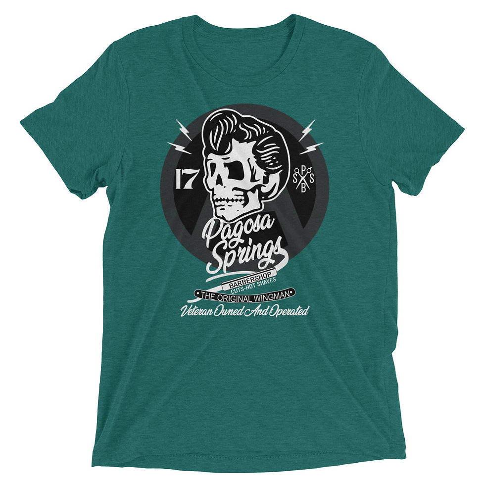 Thumbnail: Pagosa Springs Barbershop Veteran Owned Front Only