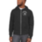 Thumbnail: PSBS Veteran Owned Skull Zip Hoodie Front/Back