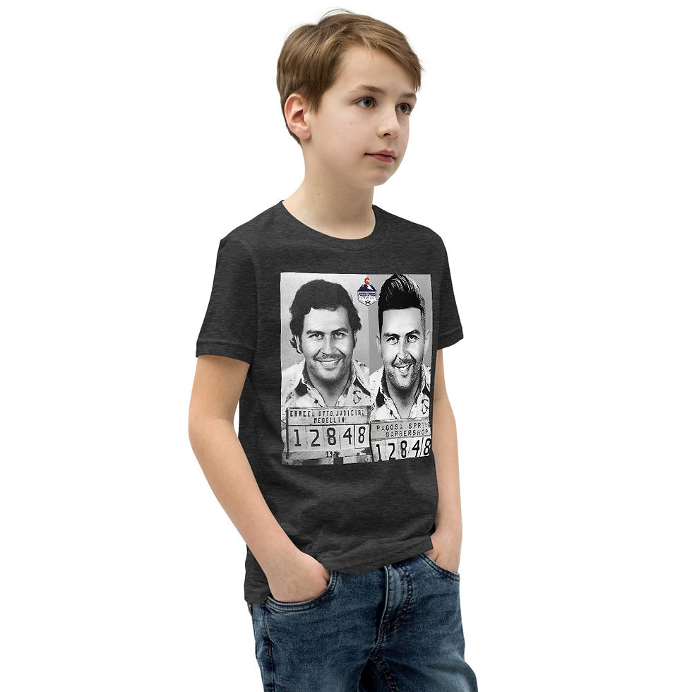 Thumbnail: PSBS Youth Most Wanted Haircut Short Sleeve