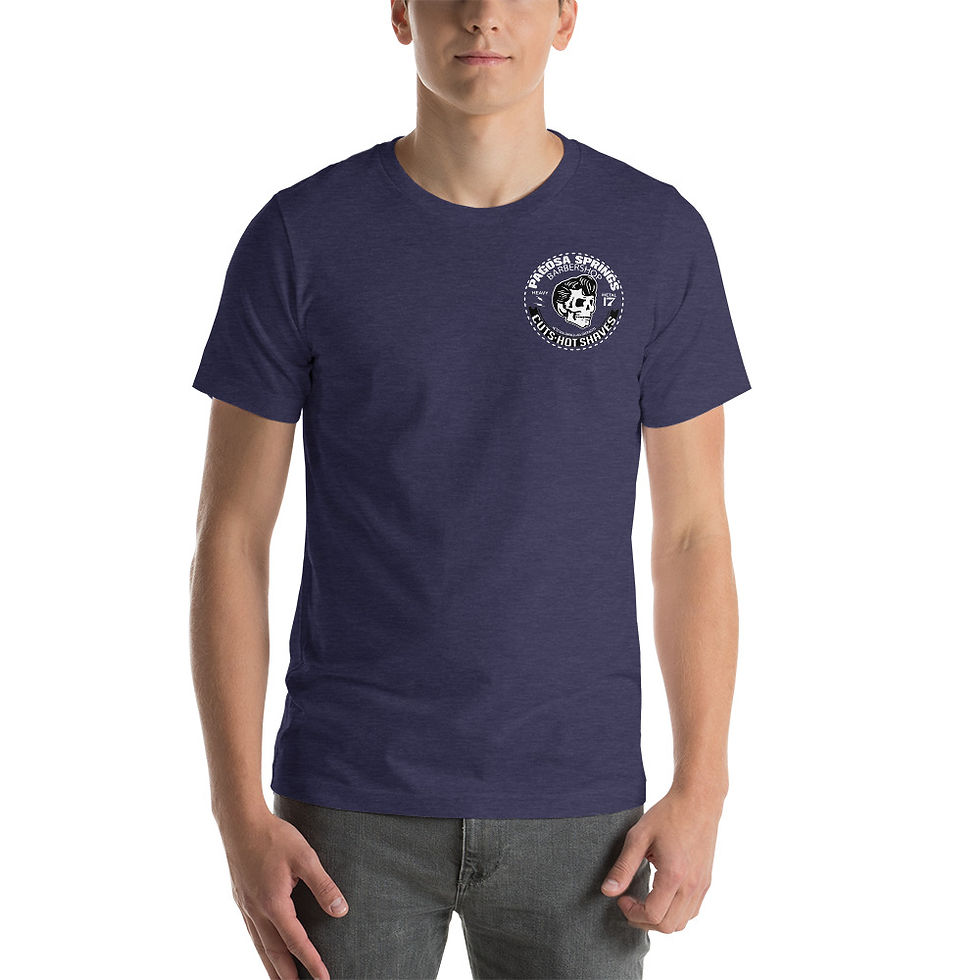 Thumbnail: Short Sleeve Front/Back Heavy Metal Skull