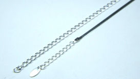 シルバーネックレスのアジャスター交換