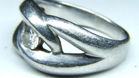 プラチナリング　磨き