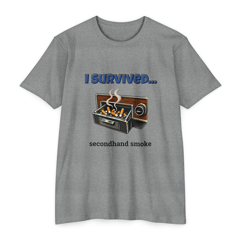 Thumbnail: I Survived Secondhand Smoke — Retro T-Shirt