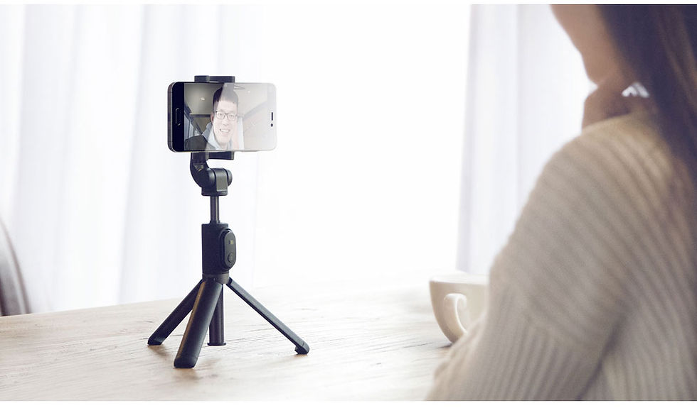 Miniatura: Xiaomi Selfie Stick Bluetooth Remote Tripé