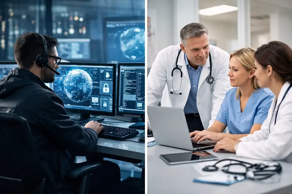 Managed Security Versus Internal Staff for Clinics