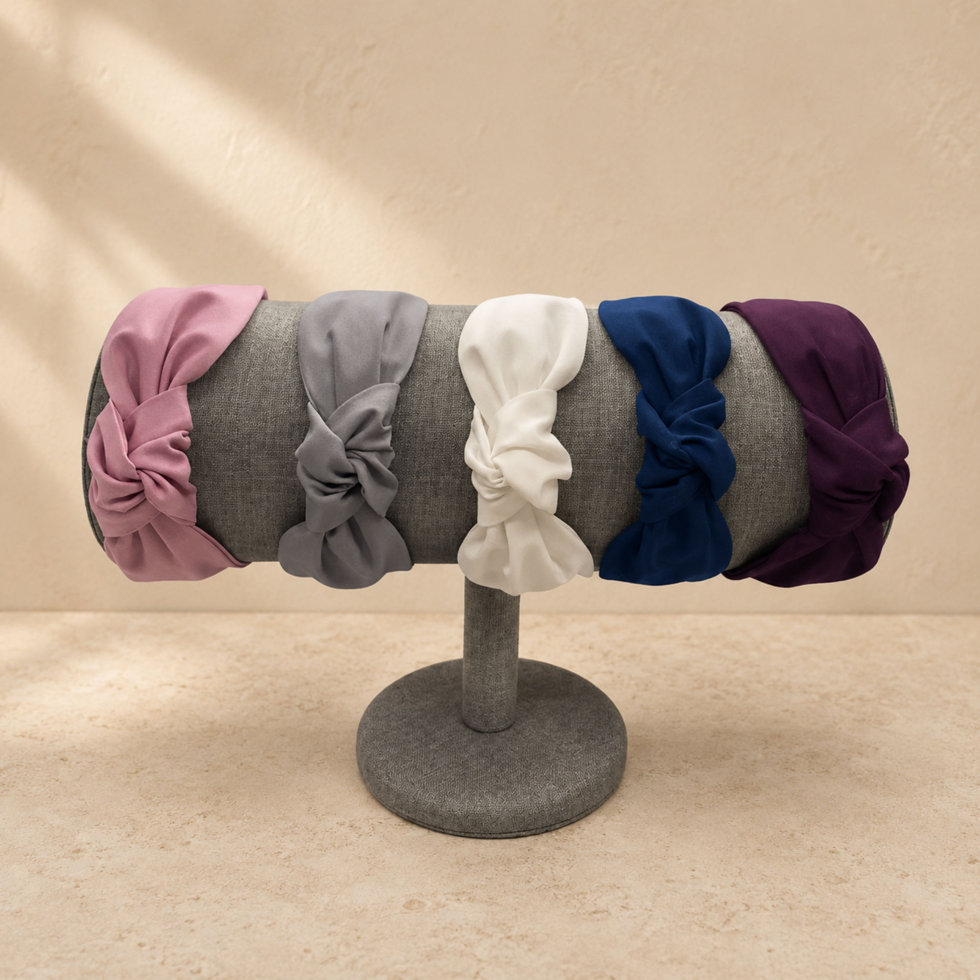 Solid Color Top Knot headbands for women and girls by Bella Headbands are available in 12 colors.