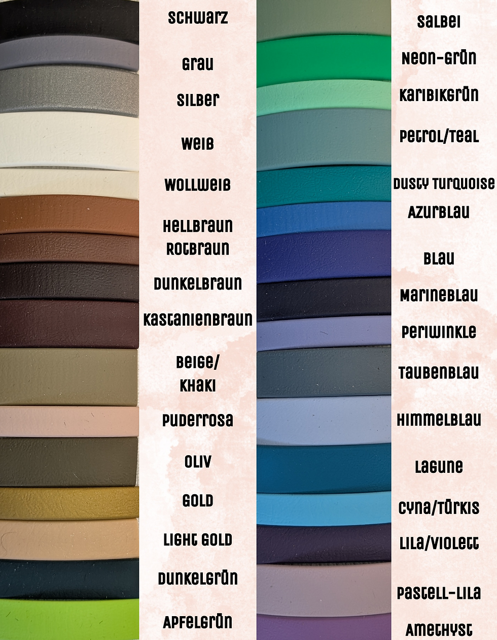 Miniaturbild: Halsband Biothane Steckschnalle einfarbig