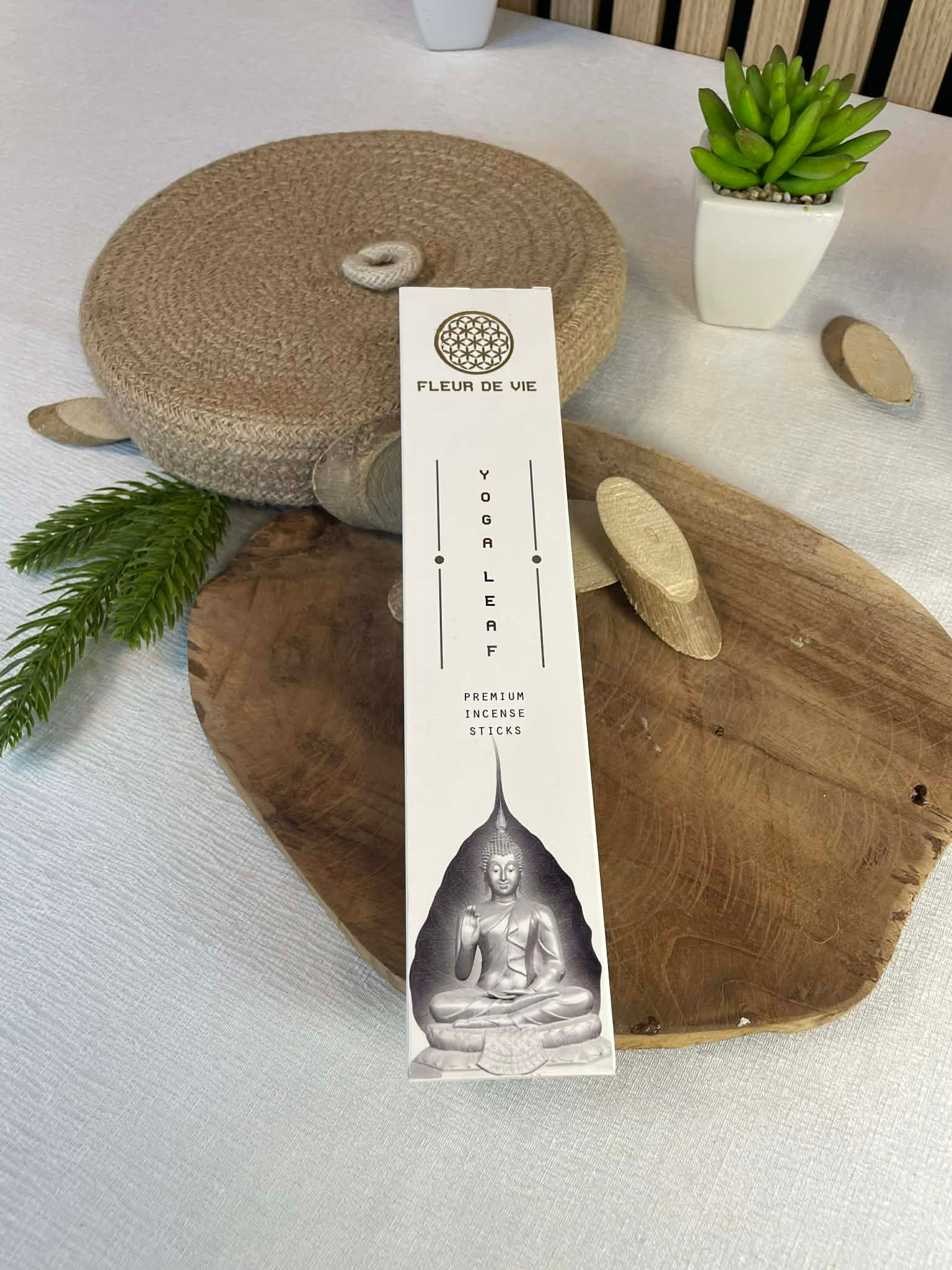 Bâtons d'encens Yoga Leaf