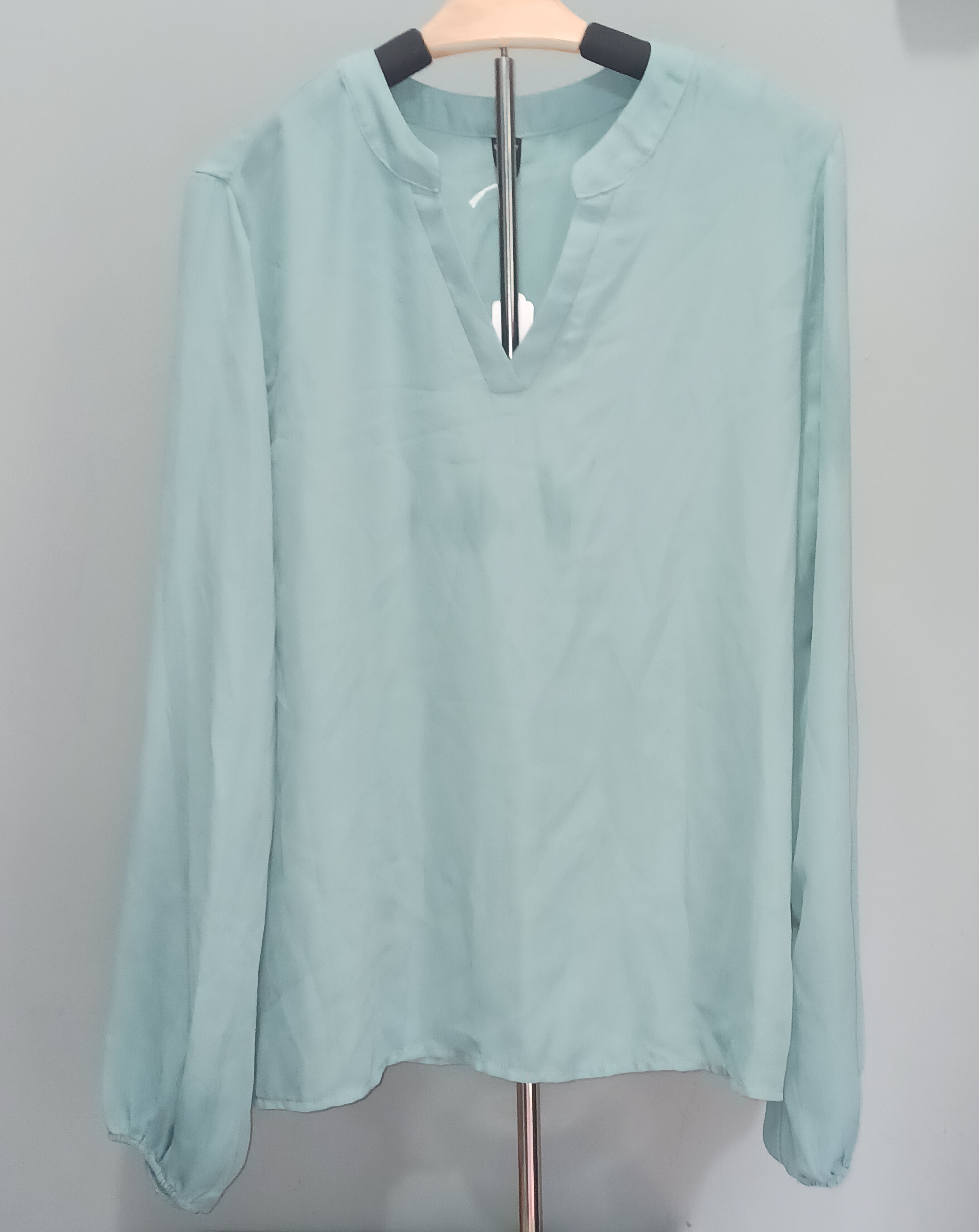 V-Neck Casual Blouse