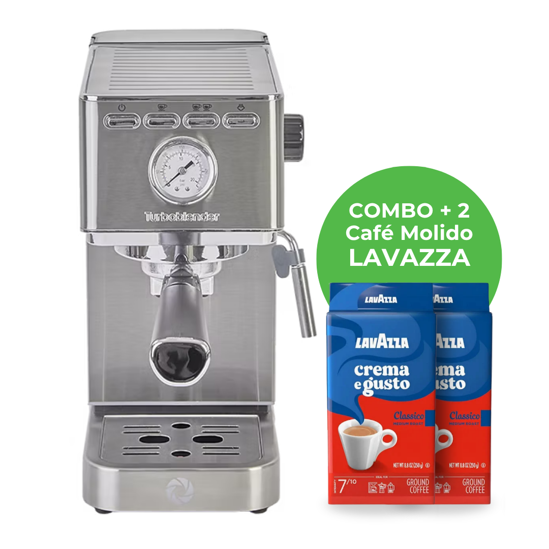 Cafetera Express Moderna Turboblender