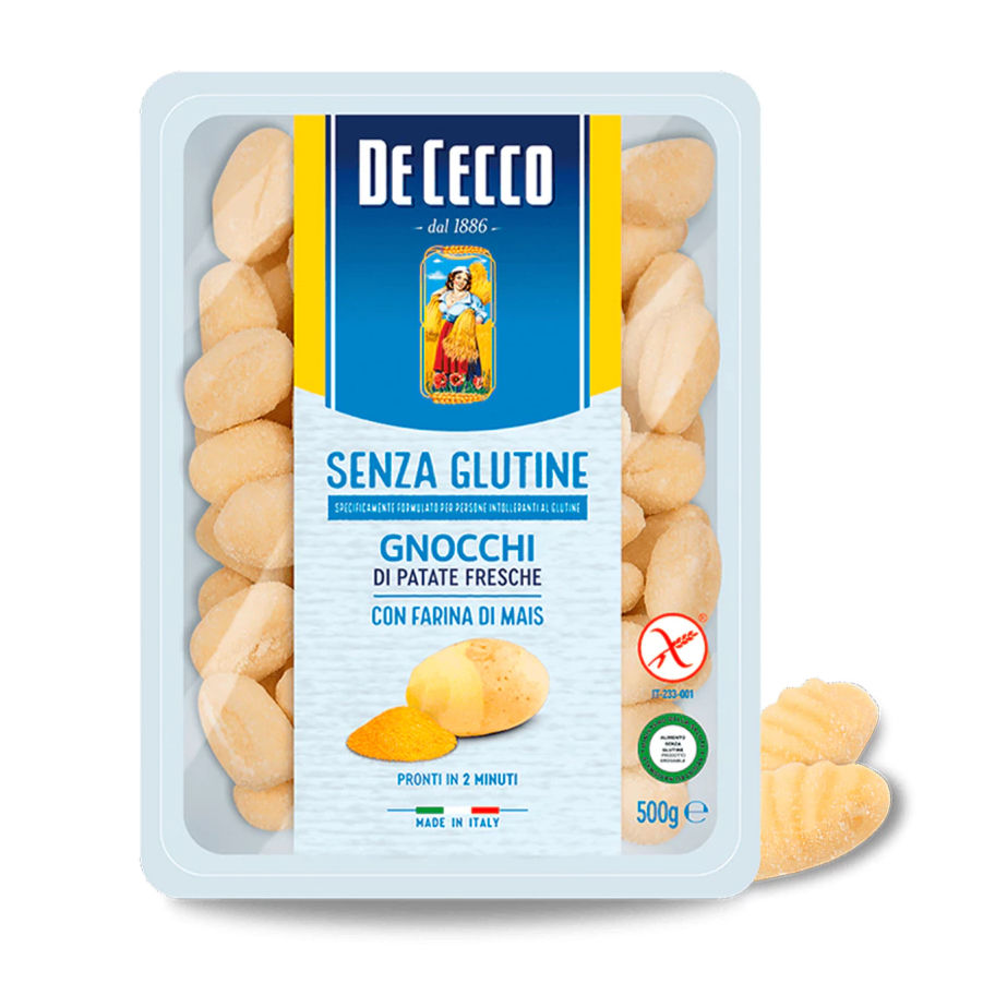 Gnocchi di Patate Sin Gluten De Cecco 500 gr