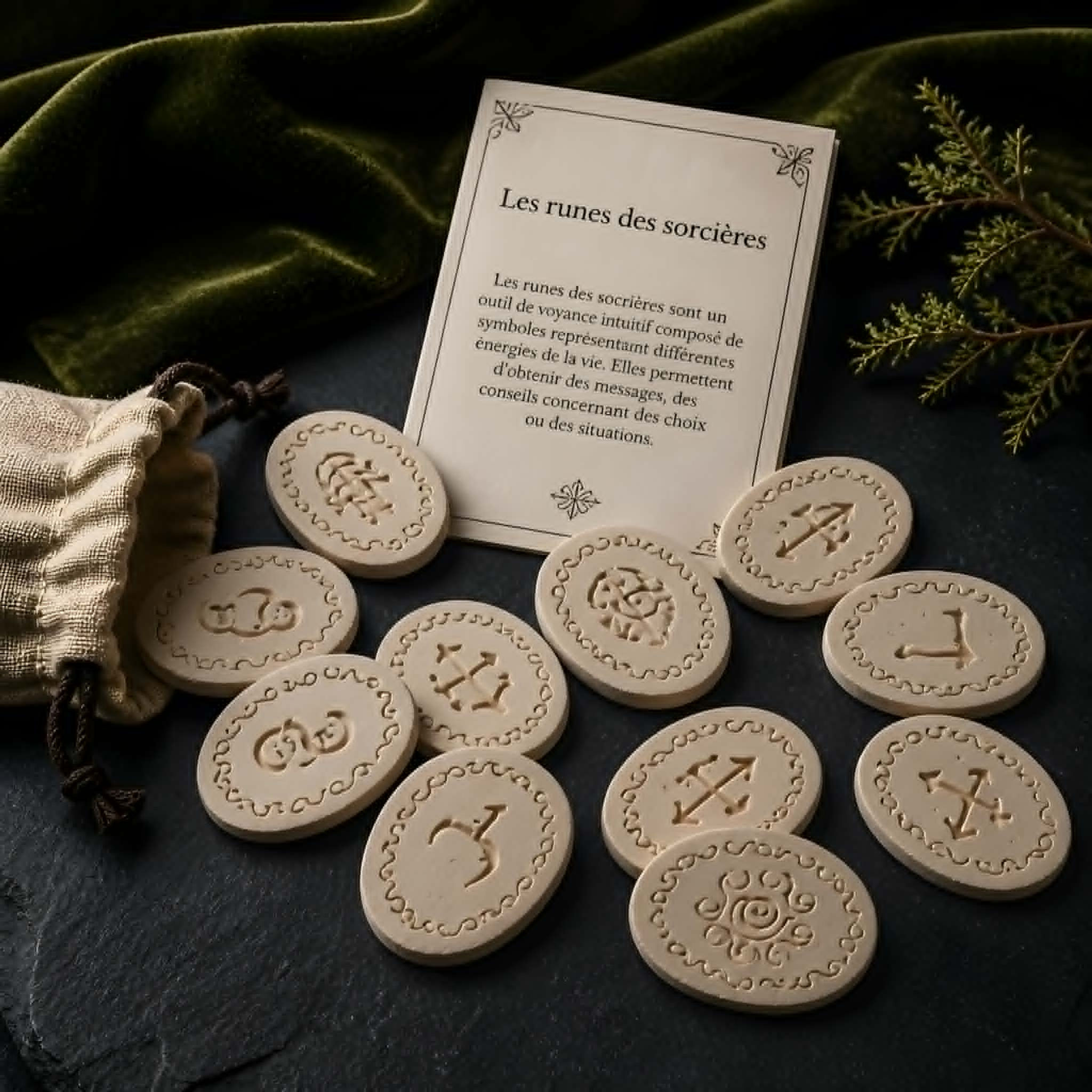 Runes des Sorcières artisanales – Faites à la main