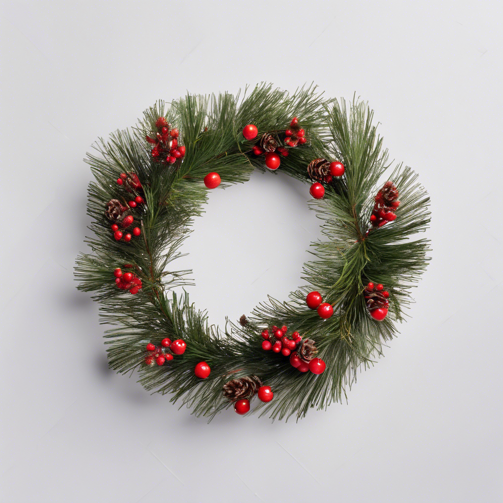 Artificial Pine Wreath