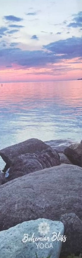 Thumbnail: Suede Yoga Mat - Sunrise Rocks